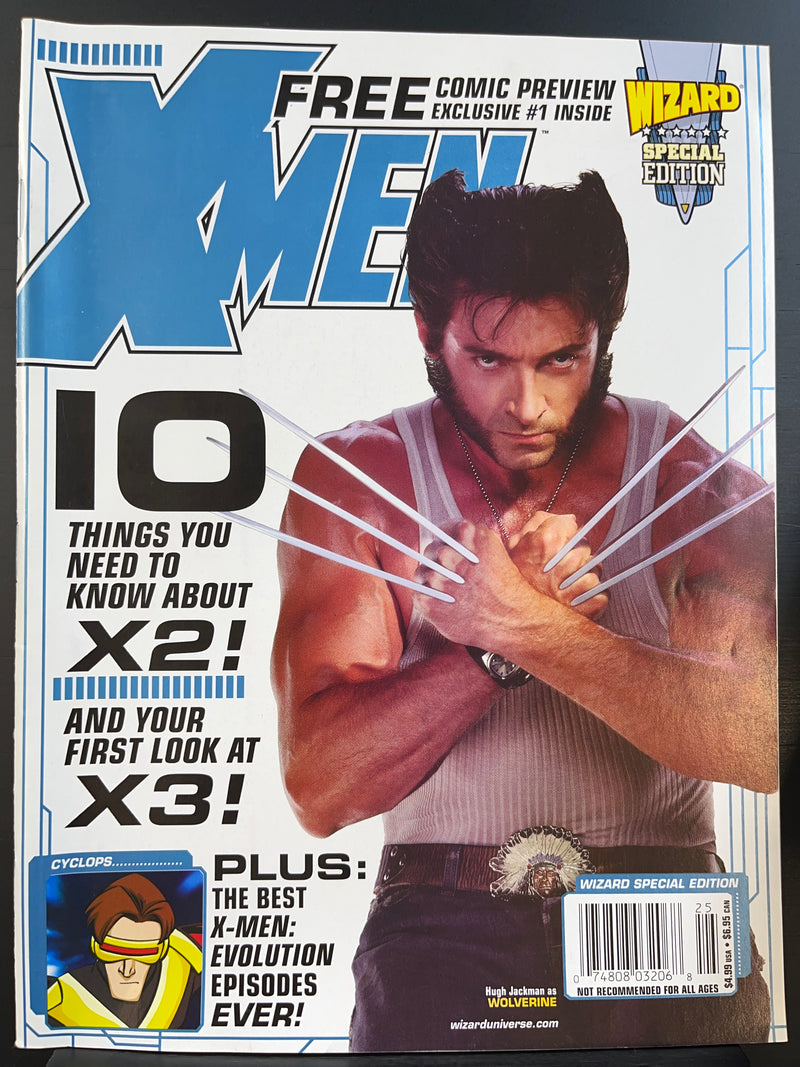 Wizard: The Guide to Comics Special Edition 2003 - X-Men Special Hugh Jackman as Wolverine cover