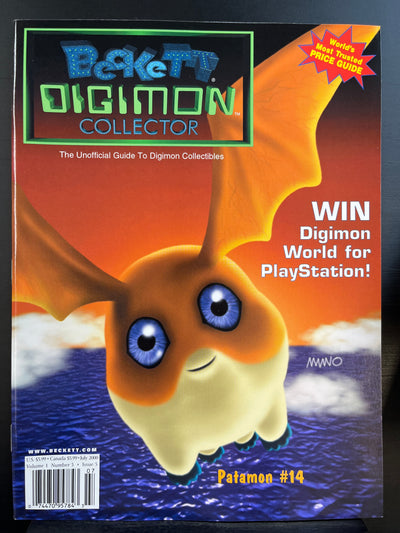 Beckett Digimon Collector #8 - MagnaAngemon cover Excalibur Comics, Cards and Games Beckett Digimon Collector #8 - MagnaAngemon cover Excalibur Comics, Cards and Games