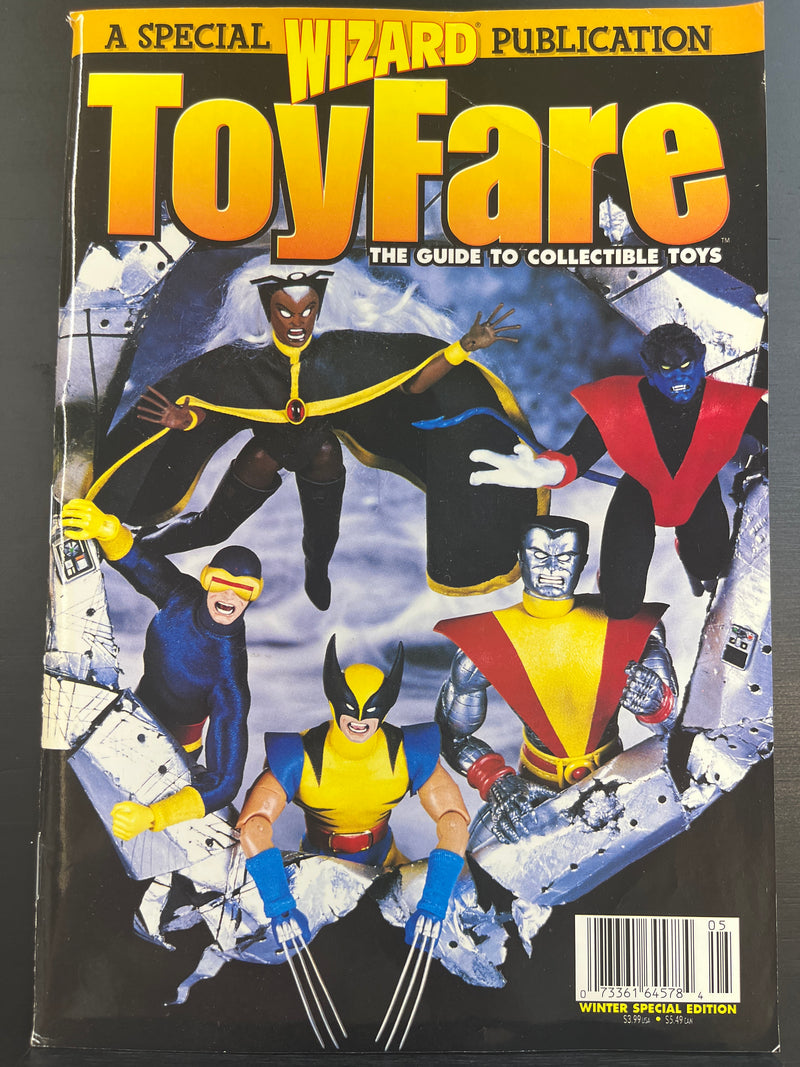 Toyfare: The Guide to Collectible Toys Winter Special Edition 1996 - X-Men cover (damaged)