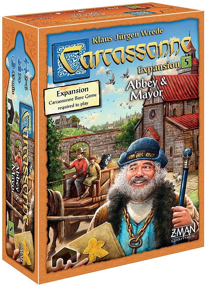 Carcassonne Exp 5: Abbey & Mayor