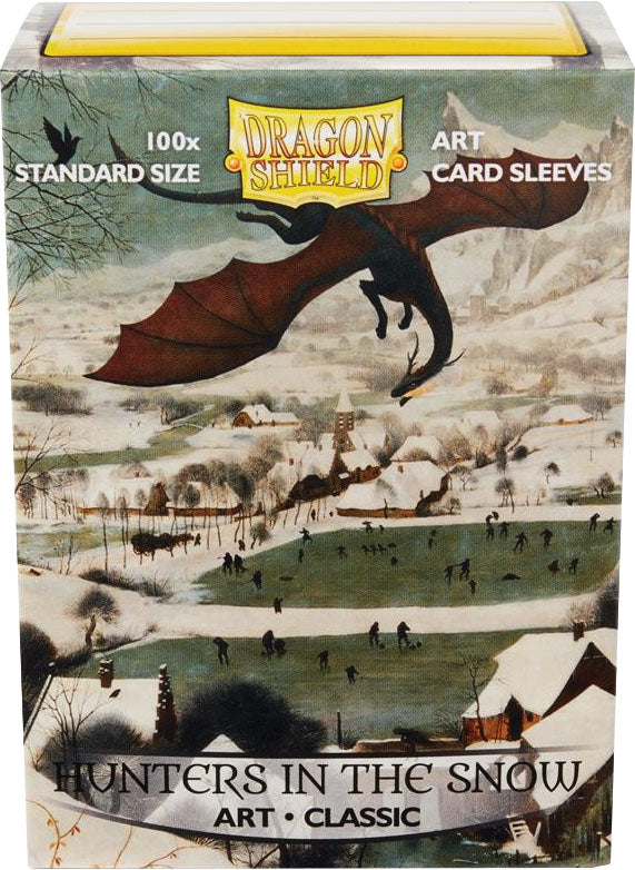Dragon Shields (100) Art Sleeves Classic Hunters in the Snow