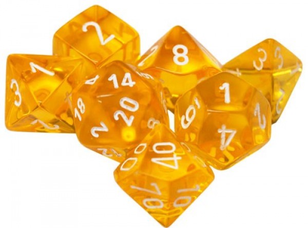 Translucent Polyhedral Yellow/White (7) Revised