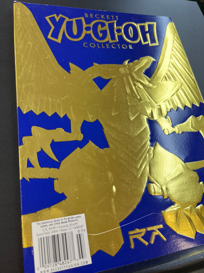 Beckett Yu-Gi-Oh Collector #12 - Winged Dragon of Ra cover (scratched)