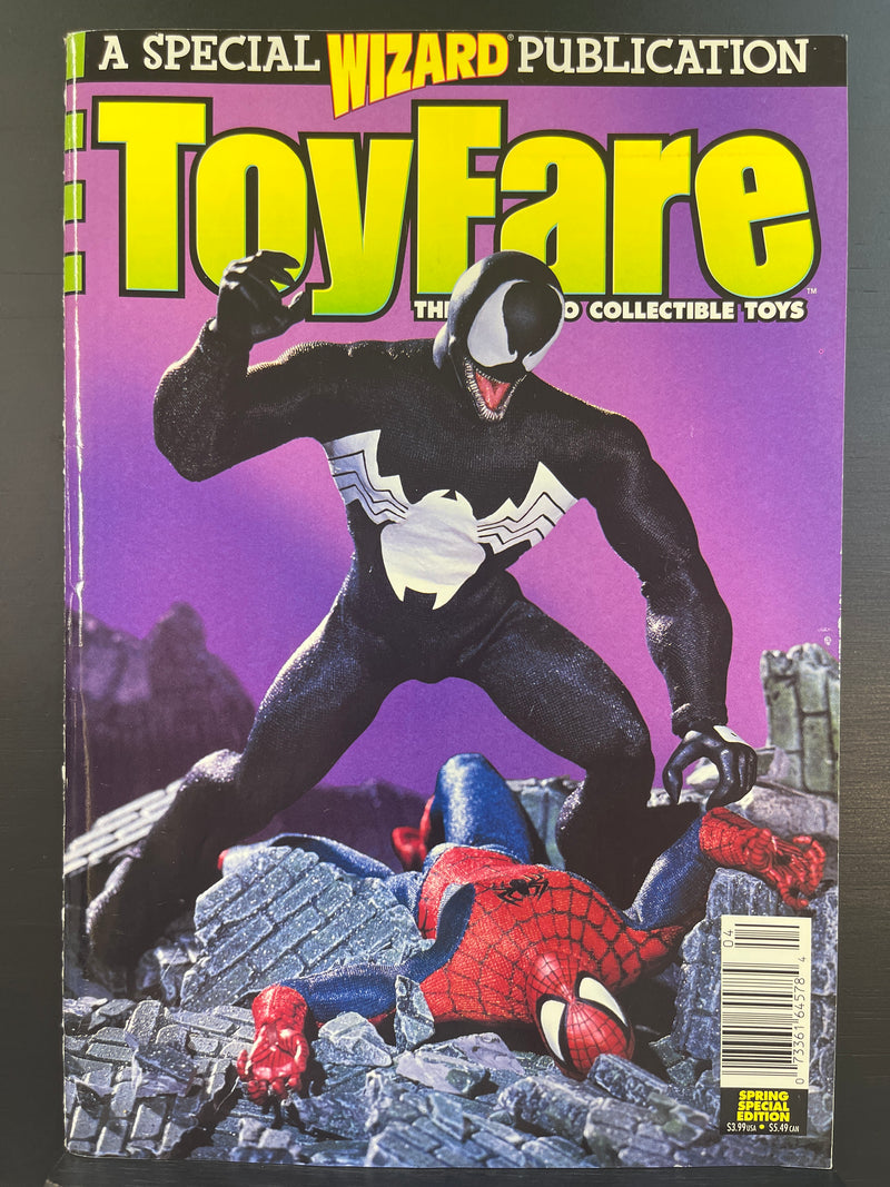 Toyfare: The Guide to Collectible Toys Spring Special Edition 1997 - Venom/Spider-Man cover (damaged)