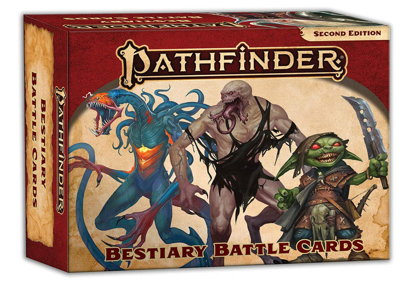 Pathfinder 2e BESTIARY BATTLE CARD