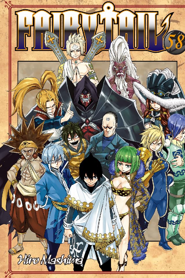 Fairy Tail Graphic Novel Volume 58