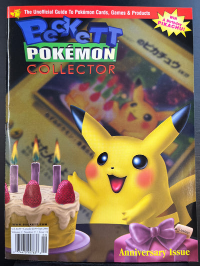 Beckett Pokemon Collector #13 - Birthday Pikachu cover