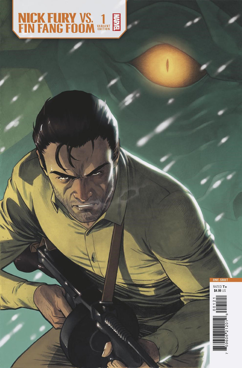 Nick Fury vs. Fin Fang Foom 