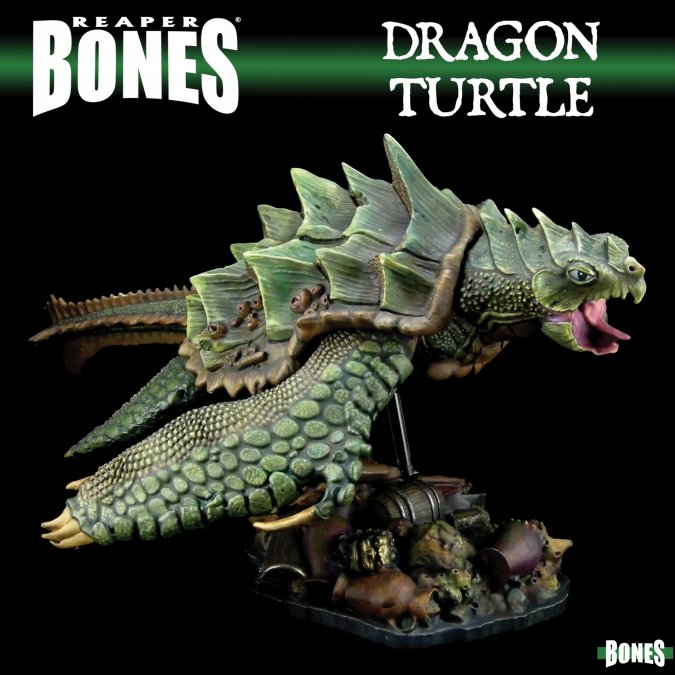 Dark Heaven: Reaper Bones Classic - Dragon Turtle Boxed Set