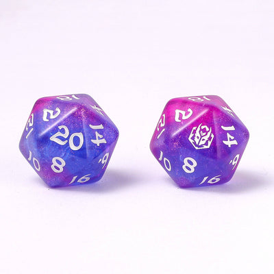 Wholesale Wyrmforged Rollers - Rounded Edge 8 Piece Polyhedral Dice set - Fairy Farts
