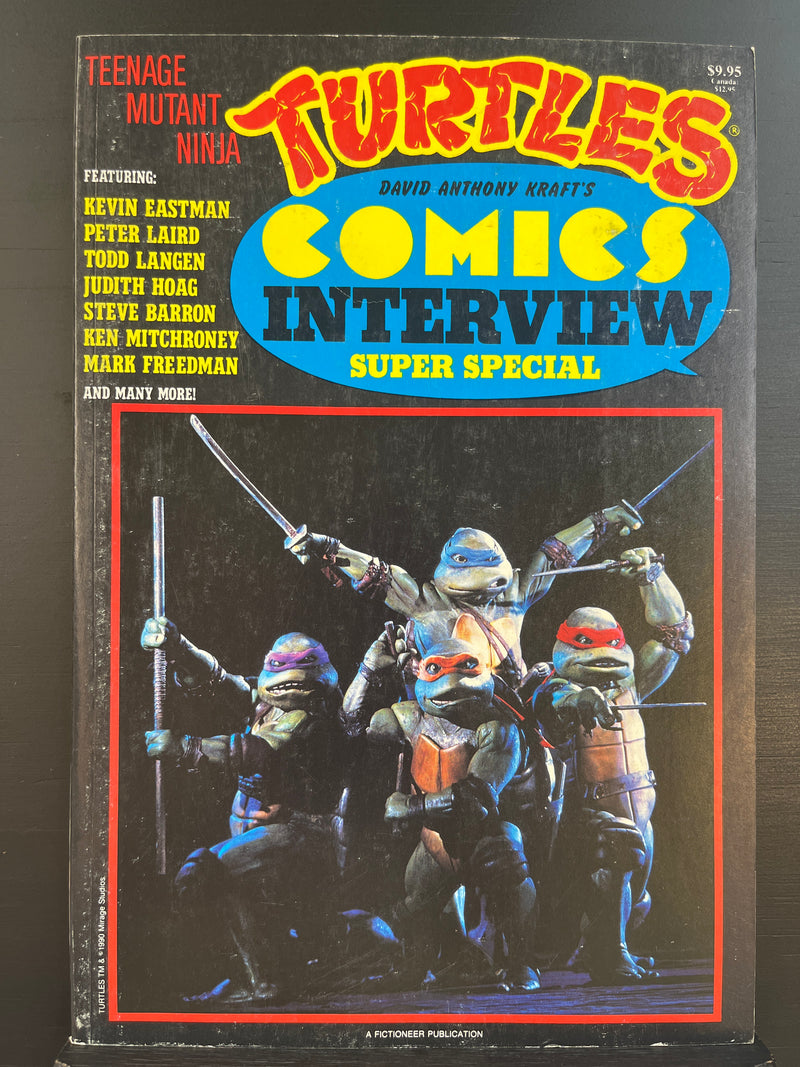 Comics Interview Super Special Edition 1990 - Teenage Mutant Ninja Turtles cover