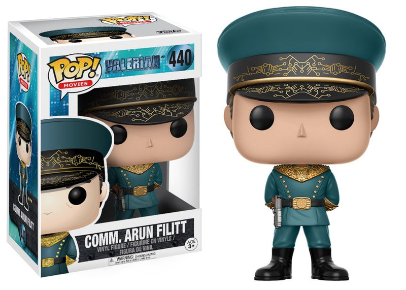 Pop Valerian Movie Commander Arun Filitt Vinyl Figure