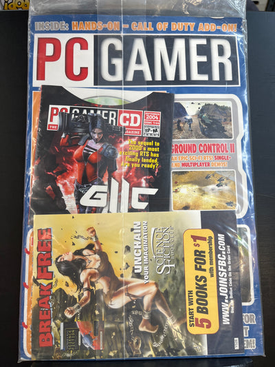 PC Gamer September 2004 #127 (Volume 11 No. 9) - Doom 3 cover SEALED (CD-ROM Edition)