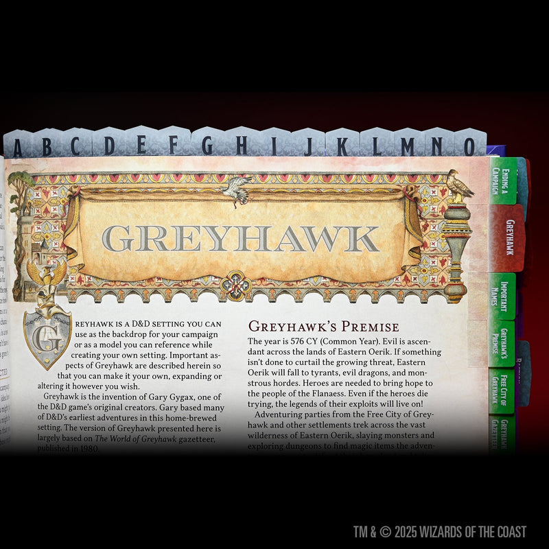 D&D Book Tabs: 2024 Dungeon Master&