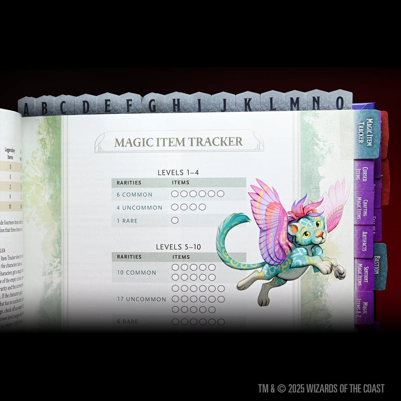D&D Book Tabs: 2024 Dungeon Master&