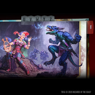 D&D Book Tabs: 2024 Player's Handbook