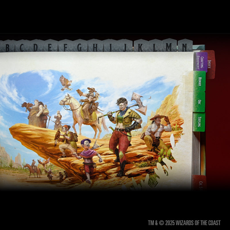 D&D Book Tabs: 2024 Player&