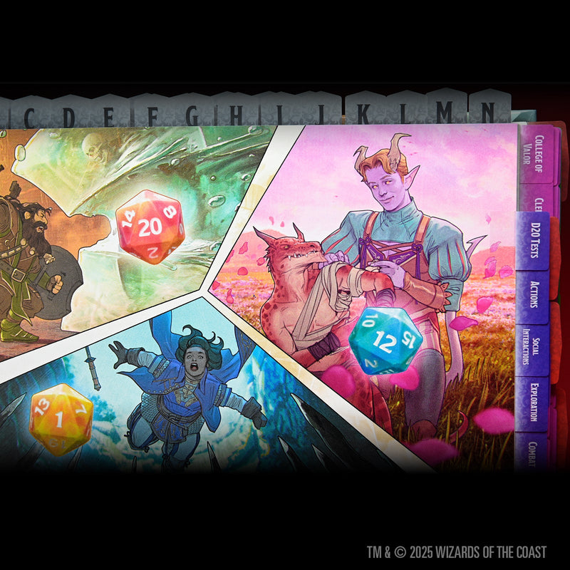 D&D Book Tabs: 2024 Player&