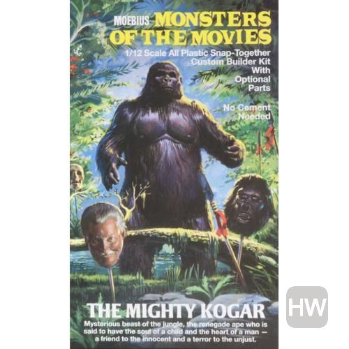 Moebius Monsters of the Movies The Mighty Kogar 1/12 Scale Model Kit