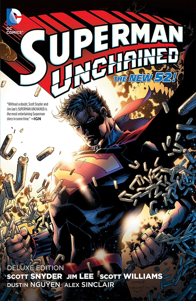 Superman Unchained Deluxe Edition Hardcover