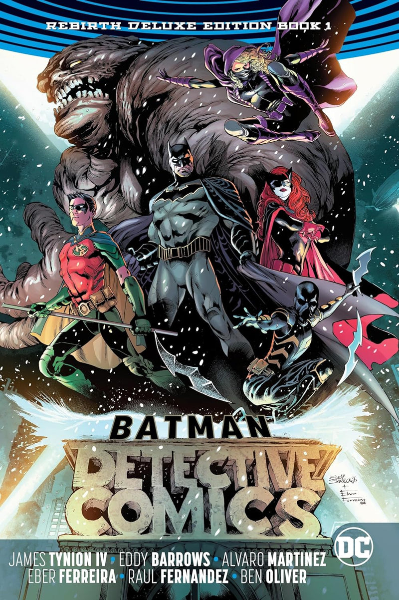 BATMAN DETECTIVE REBIRTH DELUXE COLLECTORS HARDCOVER BOOK 01