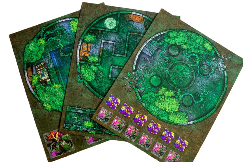 Dungeon Craft Fey Forest 2D Terrain Set
