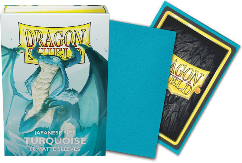Dragon Shields Japanese Card Size (60) Matte - Turquoise