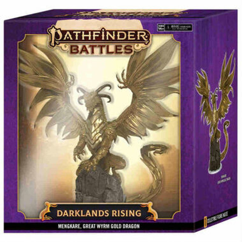 Pathfinder Battles Darklands Rising Mengkare, Great Gold Wyrm