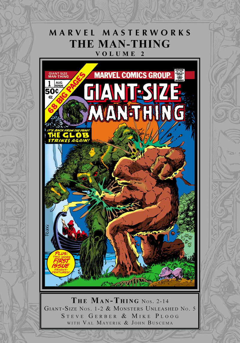 Marvel Masterworks The Man Thing Volume 02 Hardcover