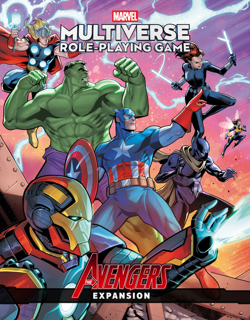 Marvel Multiverse Role Playing Game Avengers Expansion