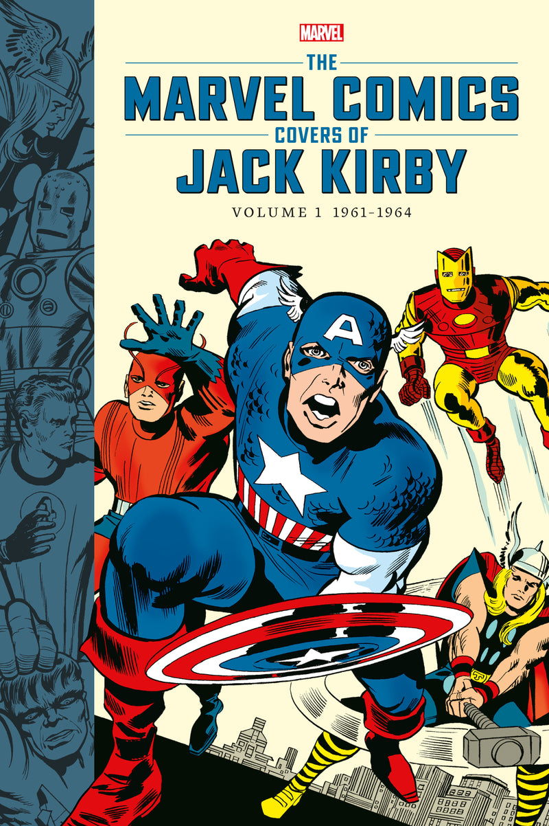 Marvel Comics Covers Of Jack Kirby Hardcover