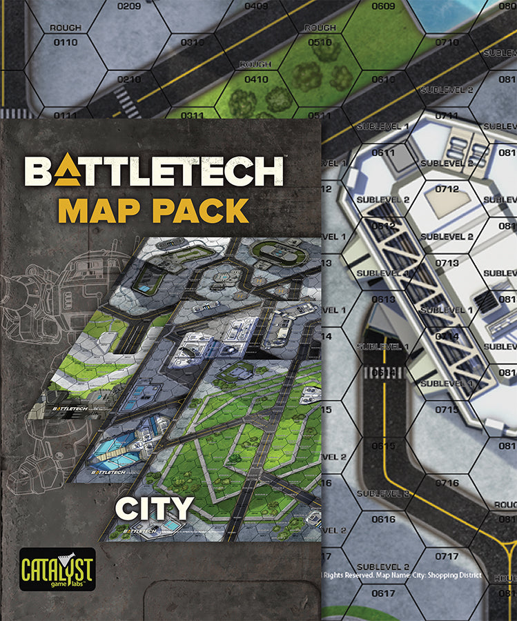 BattleTech Map Pack - Cities