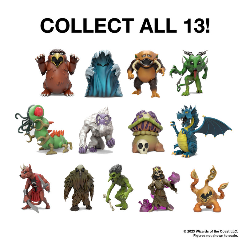 Dungeons & Dragons 3 inch Vinyl Monster Mini Series 2 Blind Box by Kidrobot