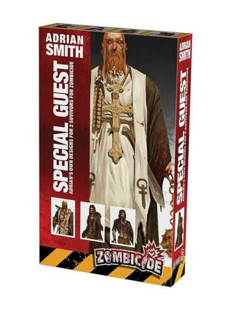 Zombicide Guest Artist Survivor Sets Special Guest Box Adrian Smith