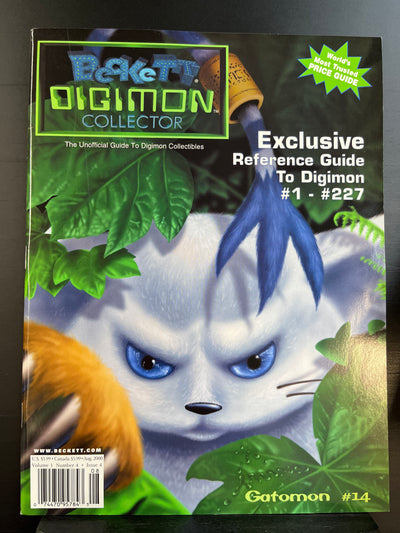 Beckett Digimon Collector #4 - Gatomon cover (damaged) Excalibur Comics, Cards and Games Beckett Digimon Collector #4 - Gatomon cover (damaged) Excalibur Comics, Cards and Games