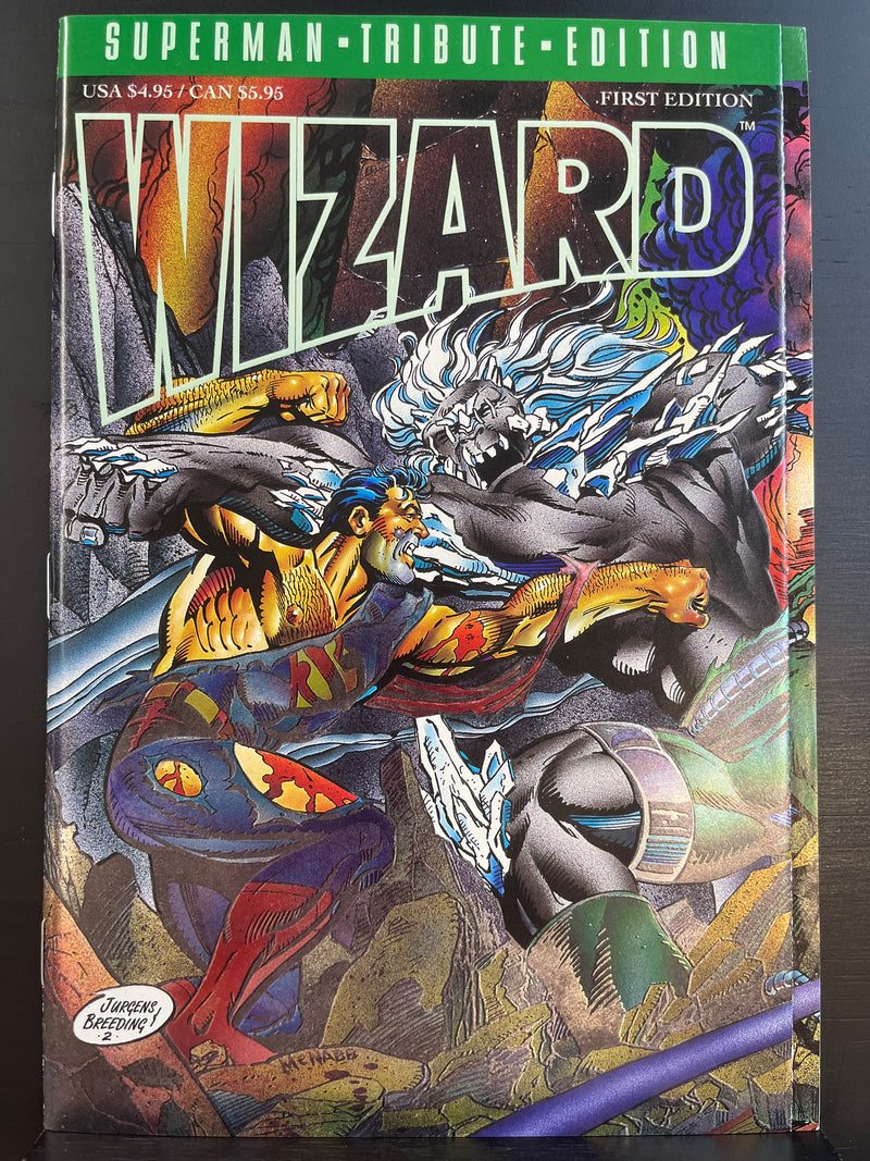 Wizard: The Guide to Comics Special Edition 1993 - Superman Tribute WITH EXTRAS