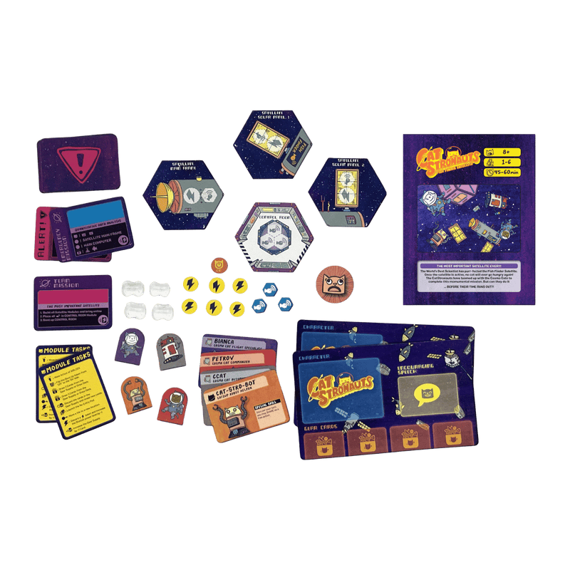 Catstronauts: Fish Finder Satellite Expansion