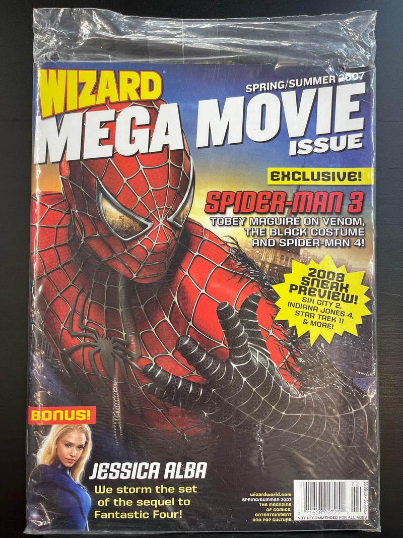 Wizard: The Guide to Comics Special Edition Spring/Summer 2007 - Mega Movie Issue SEALED