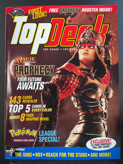 TopDeck #8 - Pokemon/MTG Prophecy cover