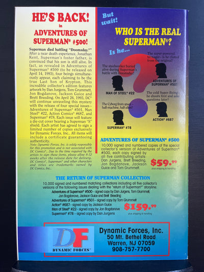 Wizard: The Guide to Comics Special Edition 1993 - Superman Tribute