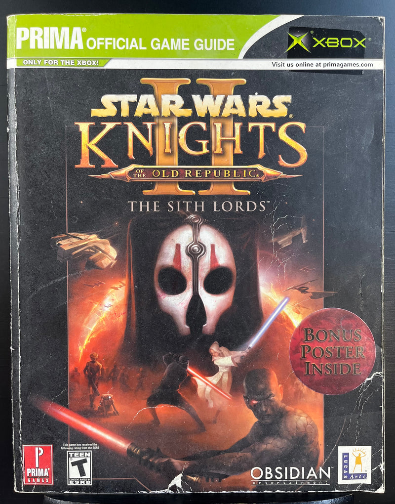 Star Wars: Knights of the Old Republic II: The Sith Lords - Prima Official Game Guide (damaged)