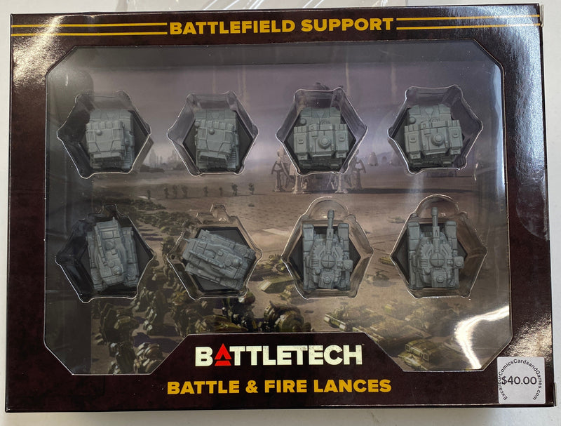 BattleTech Mercenaries Forcepack - Battlefield Support Battle & Fire Lances