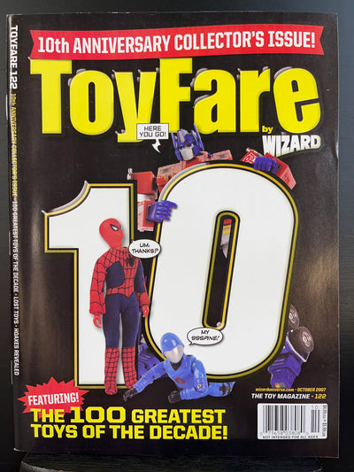 Toyfare: The Guide to Collectible Toys #122 - 100 Greatest Toys cover