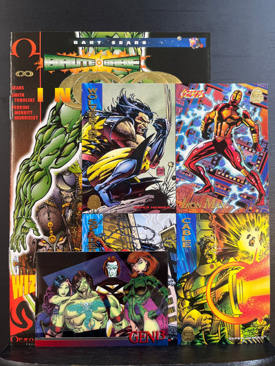 Wizard: The Guide to Comics #37 - Badrock/Youngblood cover WITH EXTRAS