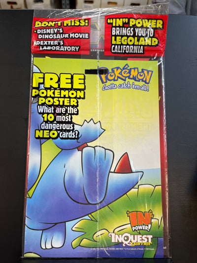 "In" Power! Magazine #2 - Lugia (Pokemon) cover SEALED