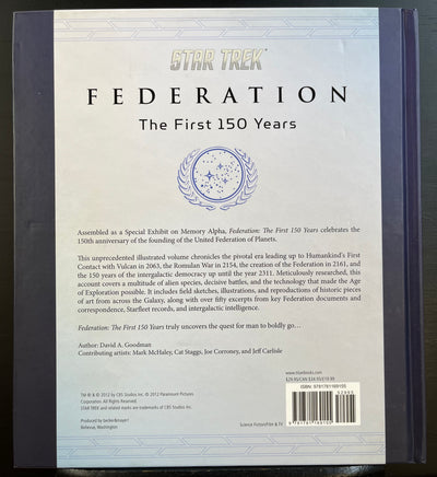 Star Trek Federation: The First 150 Years Hardcover
