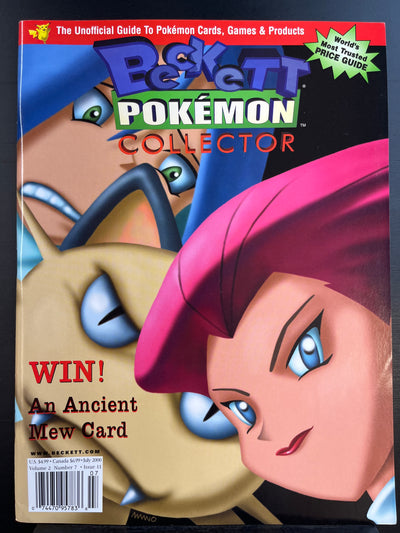 Beckett Pokemon Collector #11 - Team Rocket cover