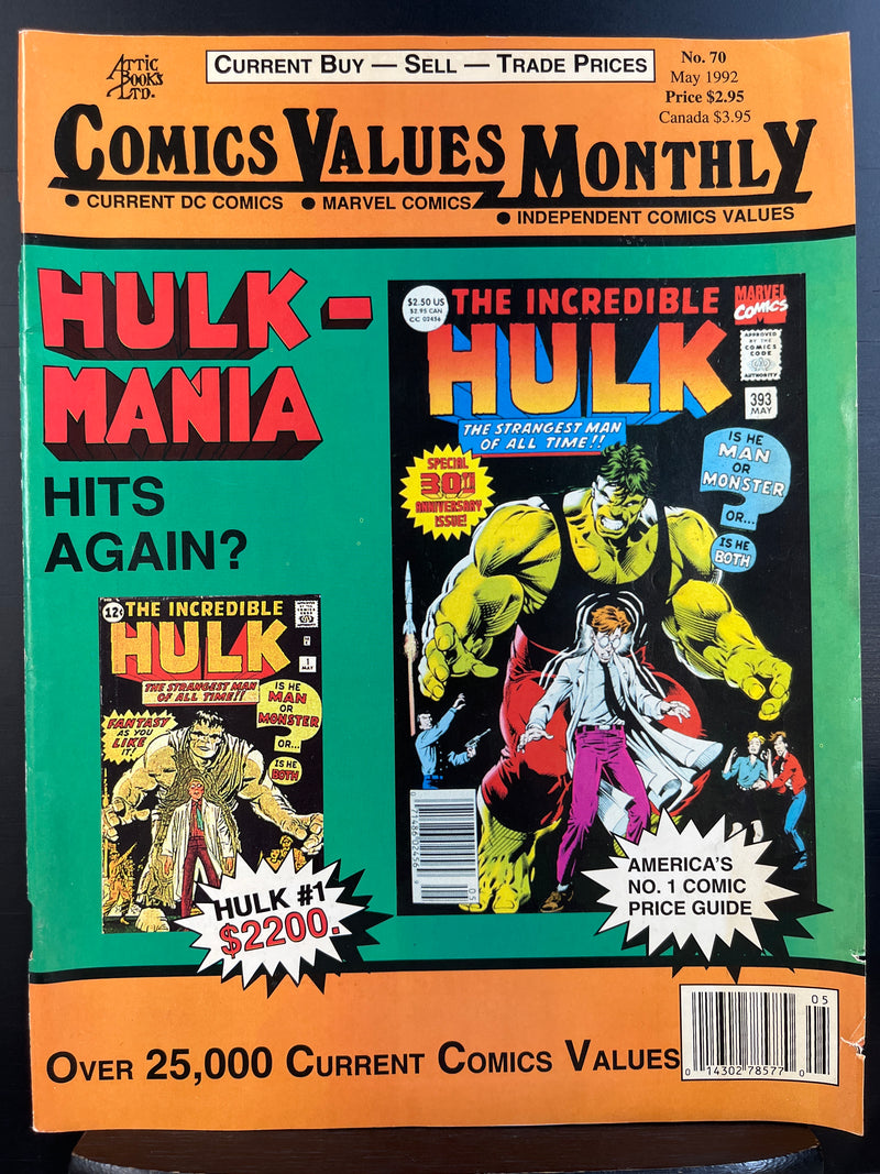Comics Values Monthly 
