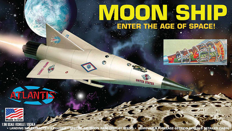 Moon Ship Plastic Model Kit 1/96 Atlantis