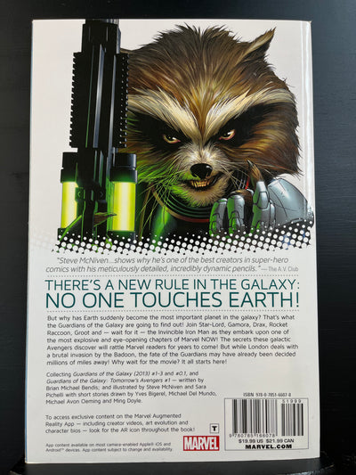 Guardians of Galaxy TPB Volume 01 Cosmic Avengers (damaged)